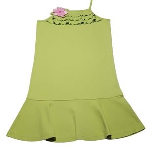 Vintage Gymboree (2005) ruffled camisole dropped waist dress
